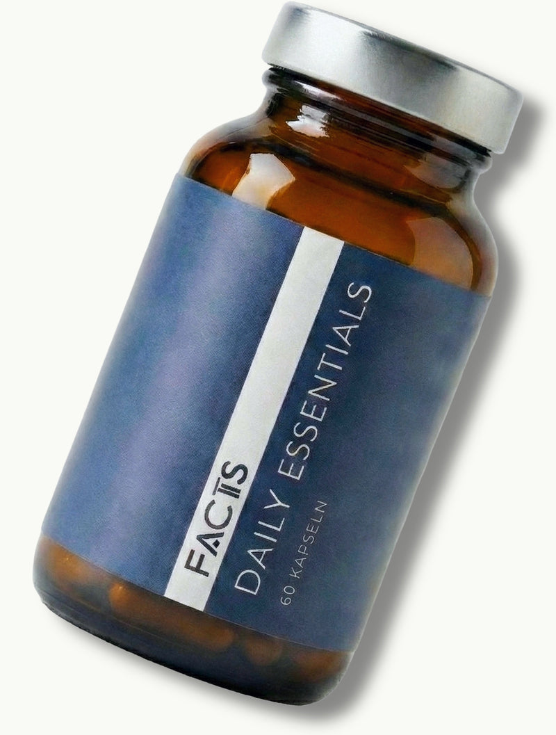 FACTS supplement bottle - Daily Vitality and performance nutrition